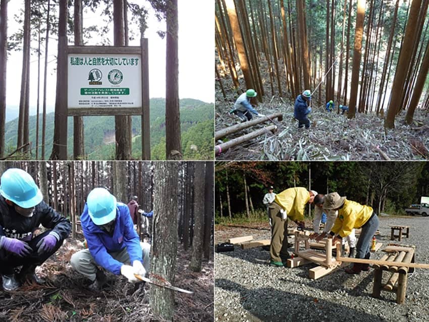 植林地　奈良県吉野町