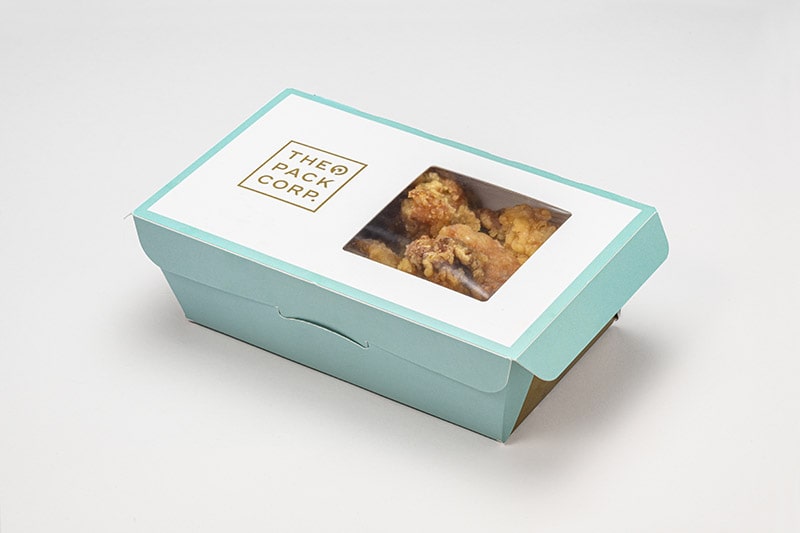 【惣菜・食品テイクアウト】中身が見えて“曇らない”窓付き紙製容器