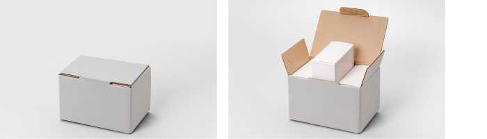 One-touch shock absorbent shipping cases